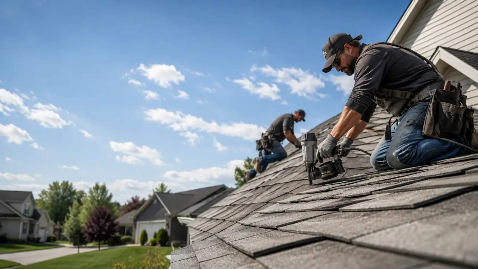 Storm Damage Roof Repair in Kingston, OK near me
